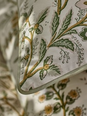 Laura Ashley Set of 2 Sage Green Marlbrook 200 Thread Count Sateen Pillowcases - Image 3 of 4