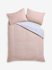 Laura Ashley Plaster Pink Neve Floral 100% Cotton Duvet Cover and Pillowcase Set - Image 6 of 7