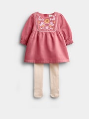 Jojo Maman Bébé Embroidered Dress Set - Εικόνα 3 του 8