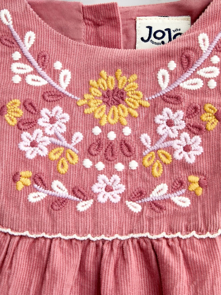 Jojo Maman Bébé Embroidered Dress Set - Εικόνα 8 του 8 Jojo Maman Bébé Embroidered Dress Set - Εικόνα 8 του 8