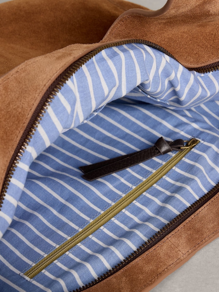 White Stuff Brown Saffy Shoulder Bag - Image 4 of 4