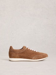 White Stuff Brown Riley Runner Trainers - Image 1 of 4