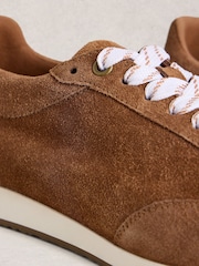 White Stuff Brown Riley Runner Trainers - Image 4 of 4