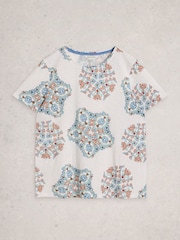 White Stuff Ivory Abbie T-Shirt - Image 5 of 6