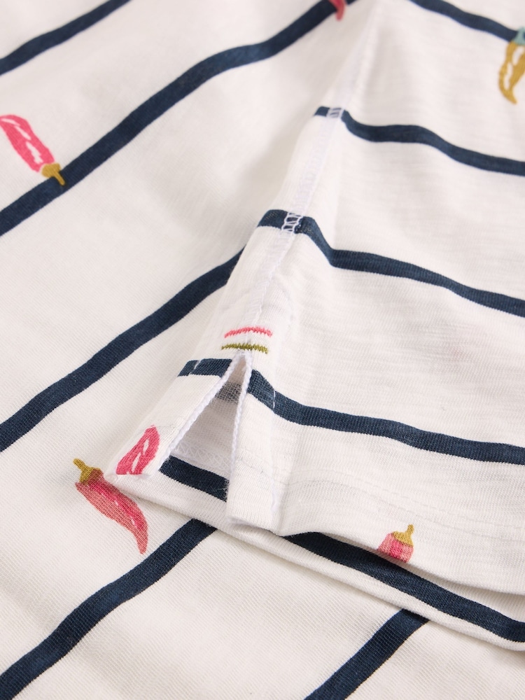 White Stuff White Abbie T-Shirt - Image 6 of 6