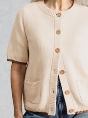 White Stuff Isabella Kurzarm-Strickjacke - Bild 3 von 6