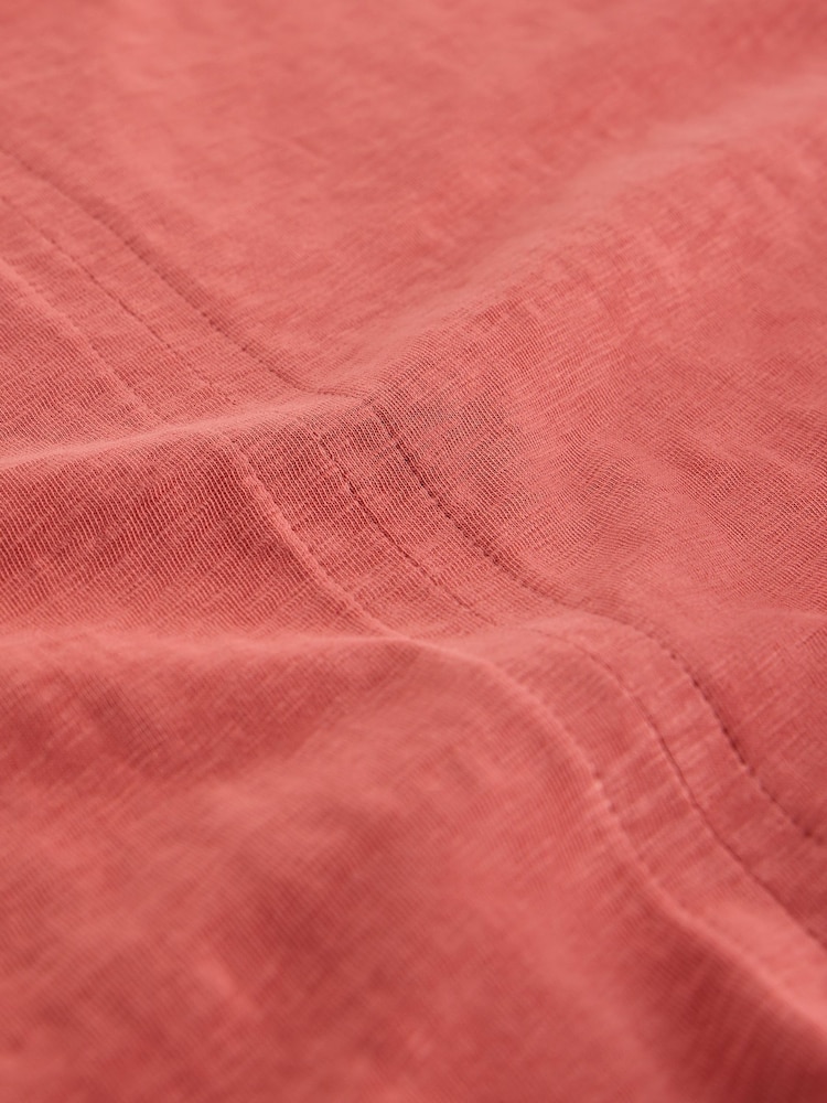 White Stuff Pink Nelly Notch Neck T-Shirt - Image 6 of 6 White Stuff Pink Nelly Notch Neck T-Shirt - Image 6 of 6