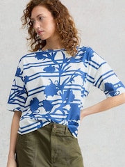 White Stuff White Katya T-Shirt - Image 2 of 6