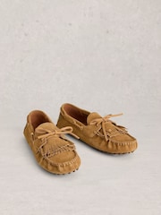 White Stuff Brown Tilda Tassel Loafers - Image 2 of 4