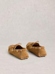 White Stuff Brown Tilda Tassel Loafers - Image 3 of 4