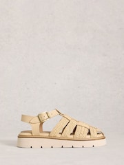 White Stuff Natural Chunky Fisherman Sandals - Image 1 of 4