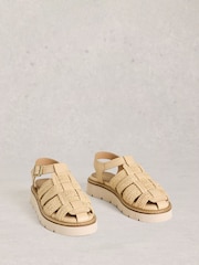 White Stuff Natural Chunky Fisherman Sandals - Image 2 of 4