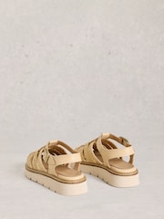 White Stuff Natural Chunky Fisherman Sandals - Image 3 of 4