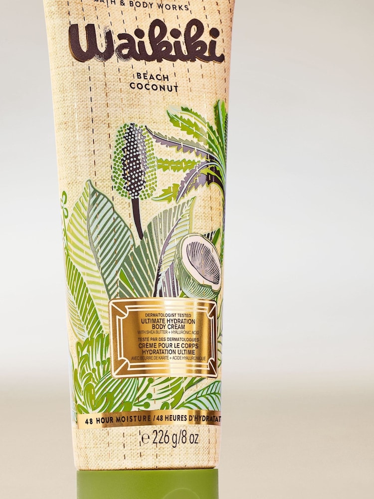 Bath & Body Works Wakkiki Beach Coconut Ultimate Hydration Body Cream 226g - Image 2 of 4