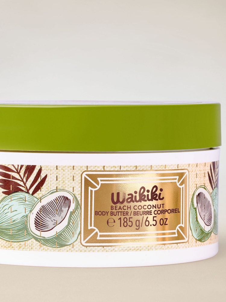 Bath & Body Works Waikiki Beach Coconut Body Butter 185 G - Image 2 of 4 Bath & Body Works Waikiki Beach Coconut Body Butter 185 G - Image 2 of 4