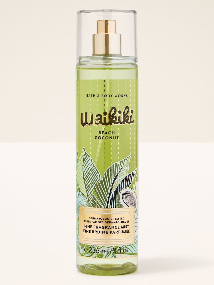 Bath & Body Works Wakkiki Beach Coconut Fine Fragrance Mist 236ml - Image 1 of 4