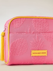Bath & Body Works Light Pink Cosmetic Bag - Image 2 of 3