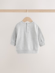 Grey 'Little Man' Baby Sweatshirt and Leggings Set (0mths-2yrs) - Image 6 of 10