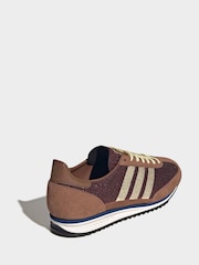 adidas Originals Dark Brown SL72 Trainers - Image 10 of 10