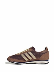 adidas Originals Dark Brown SL72 Trainers - Image 3 of 9