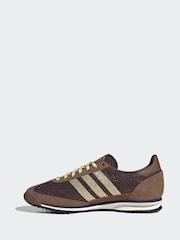 adidas Originals Dark Brown SL72 Trainers - Image 8 of 9