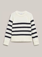 Hobbs Georgie Stripe Jumper - Imaginea 4 din 4