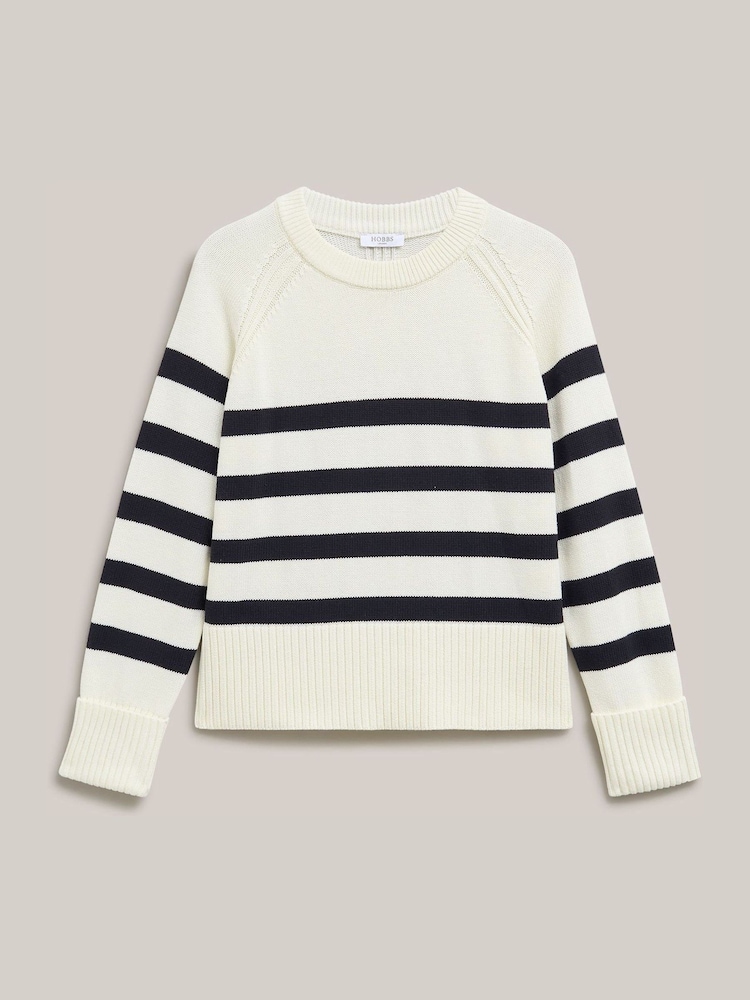 Hobbs Georgie Stripe Jumper - Imaginea 4 din 4