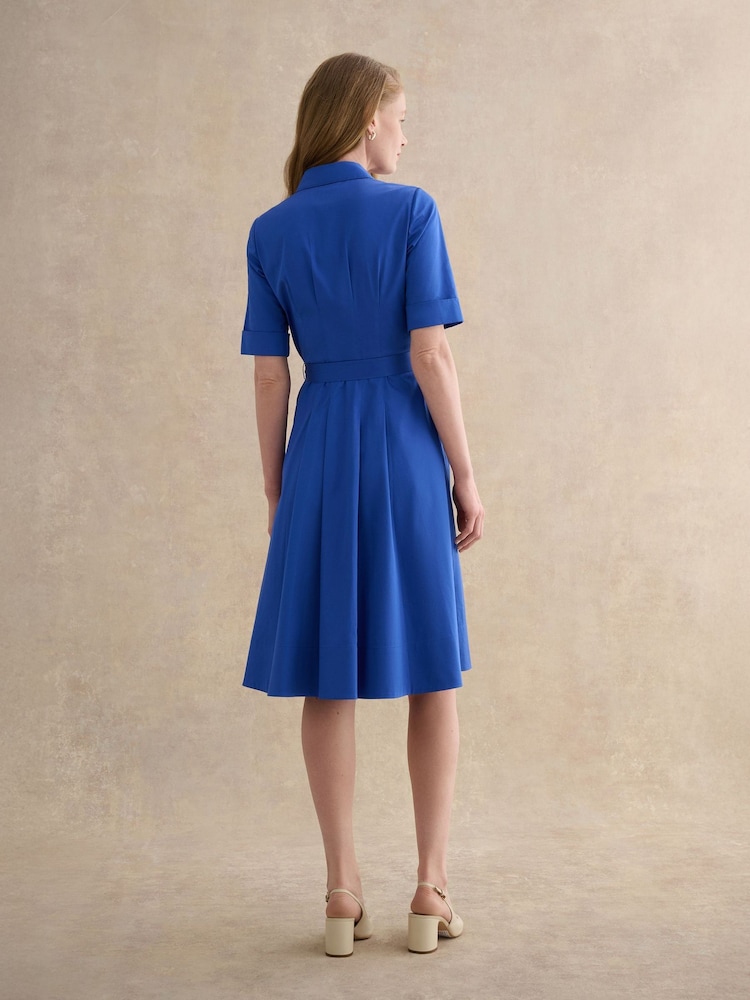 Hobbs Blue Petite Brigitta Dress - Image 2 of 4