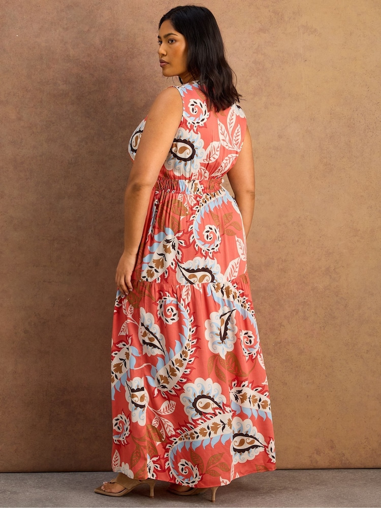 chinese dress ladies The Stylish Paisley Print Maxi Dress  Trends Boutique on Main