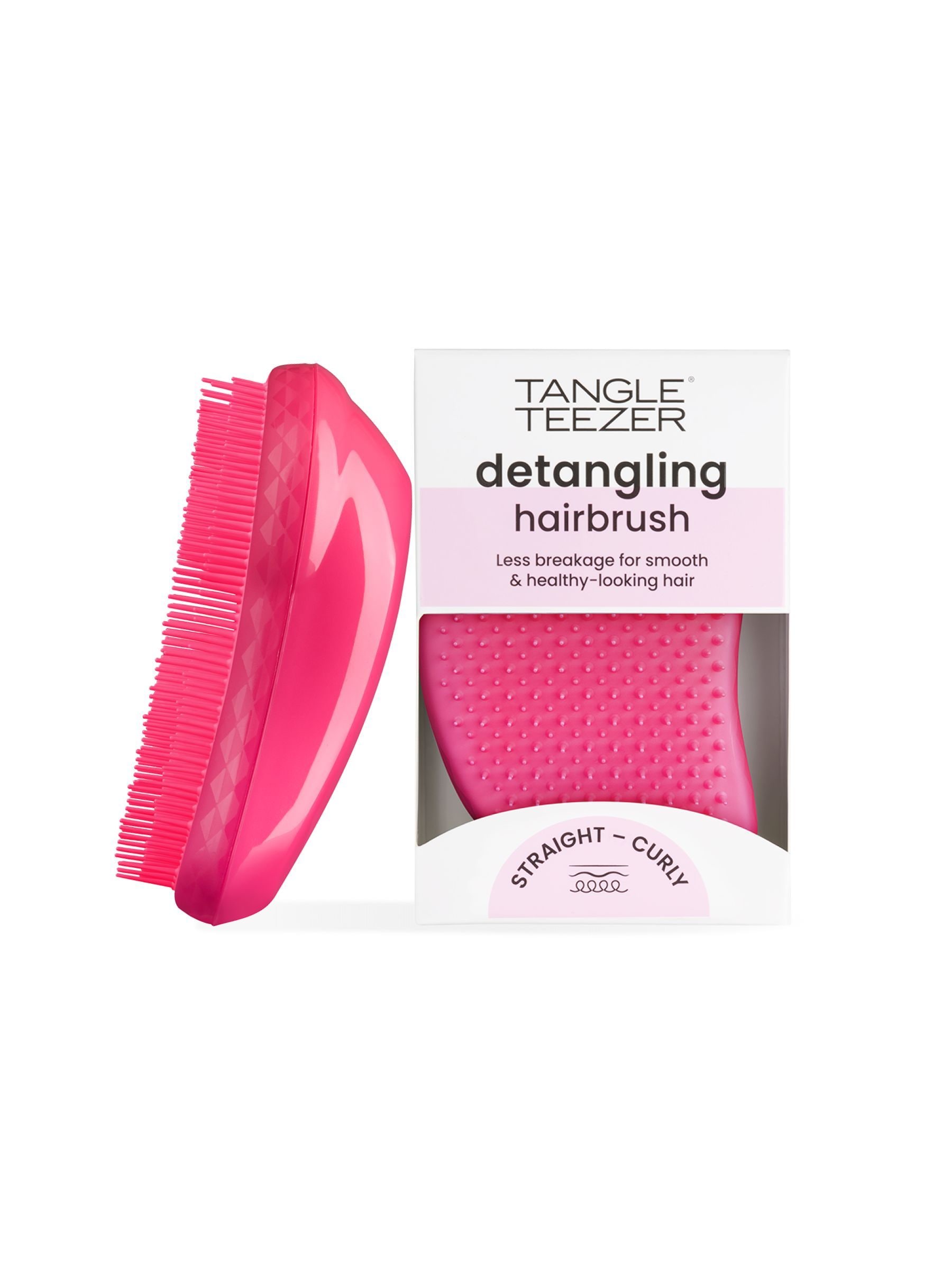 Tangle Teezer Pink Hairbrush - White - One Size - Image 6