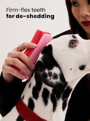 Tangle Teezer Red/Pink Large DeShedding Dog Grooming Brush - Image 3 of 7