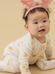 MORI Easter Bunny Clever Zip Supersoft Sleepsuit - Εικόνα 1 από 5