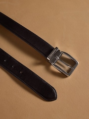 Russell & Bromley Black Leather Tango Classic Buckle Belt - Image 3 of 4