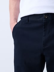 Charcoal Grey Slim Fit 100% Cotton Chino Trousers - Image 6 of 6