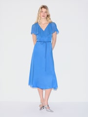 Jigsaw Sheer Cape-Kleid - Bild 1 von 5