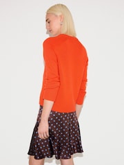 Jigsaw Brown Mini Geo Rose Mini Skirt - Image 2 of 5