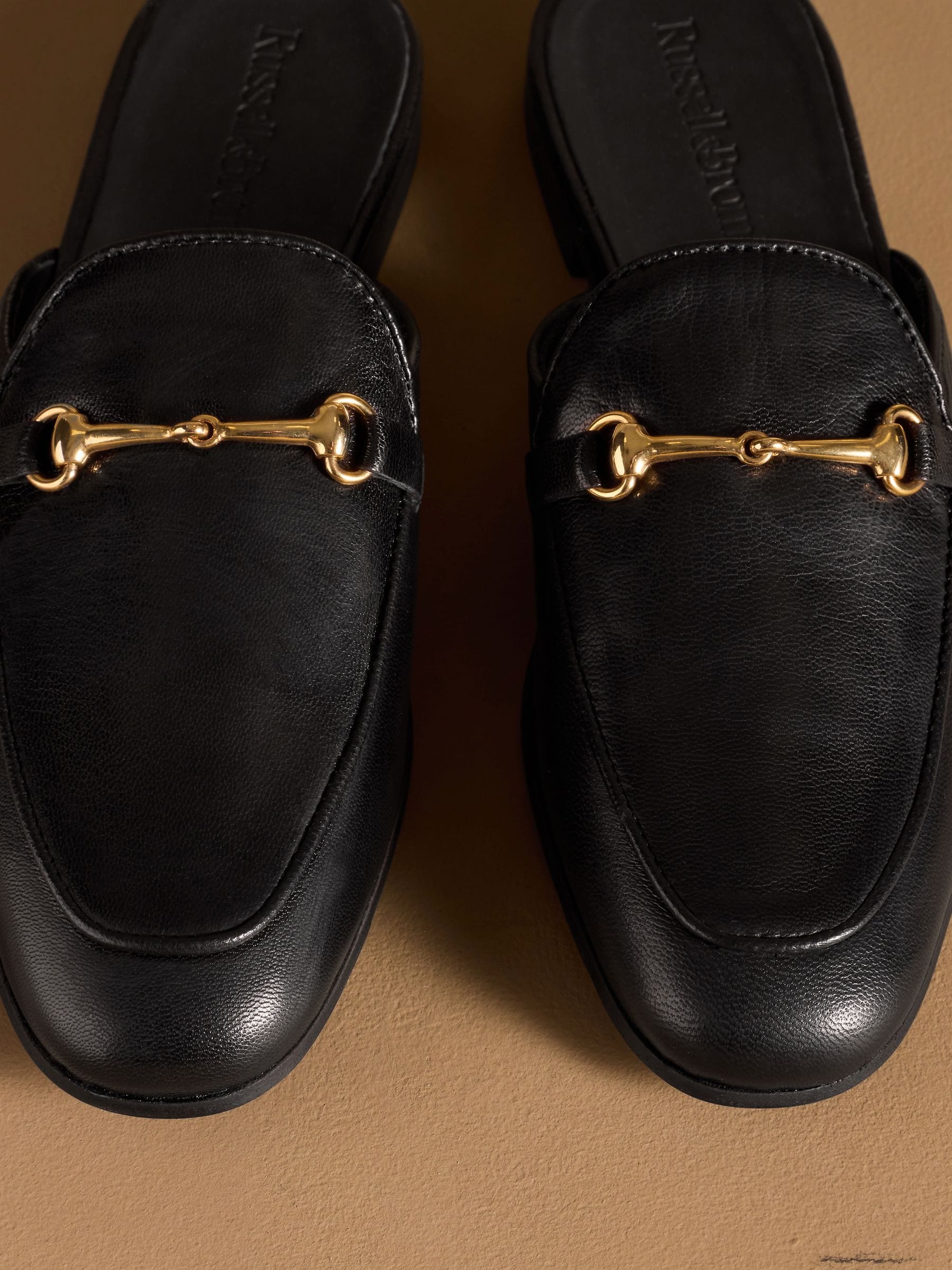 Buy Russell & Bromley Black Backless Loafer Mules from Next USA