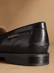 Russell & Bromley Black Brewster Snaffle Loafers - Image 6 of 7