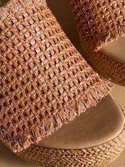 Brun - Russell & Bromley Libertine Wedge Sandals - Billede 5 af 7