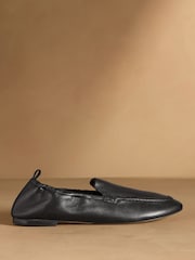 Russell & Bromley Black Tabley Soft Elasticated Loafers - Image 2 of 7