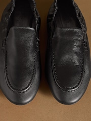 Russell & Bromley Black Tabley Soft Elasticated Loafers - Image 5 of 7