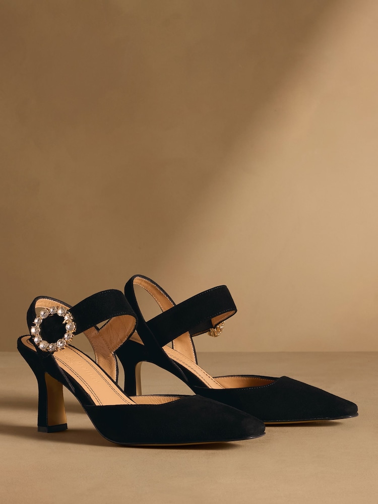 Russell & Bromley Black Shoes - Image 1 of 7