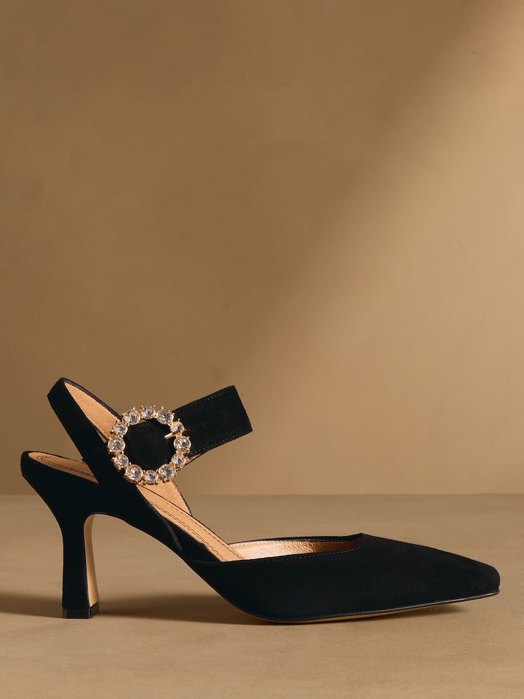 Russell & Bromley Black Shoes - Image 2 of 7