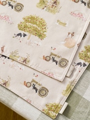 Sophie Allport Set of 2 Neutral Stone Farm Friends Washable Placemats Placemats - Image 2 of 3