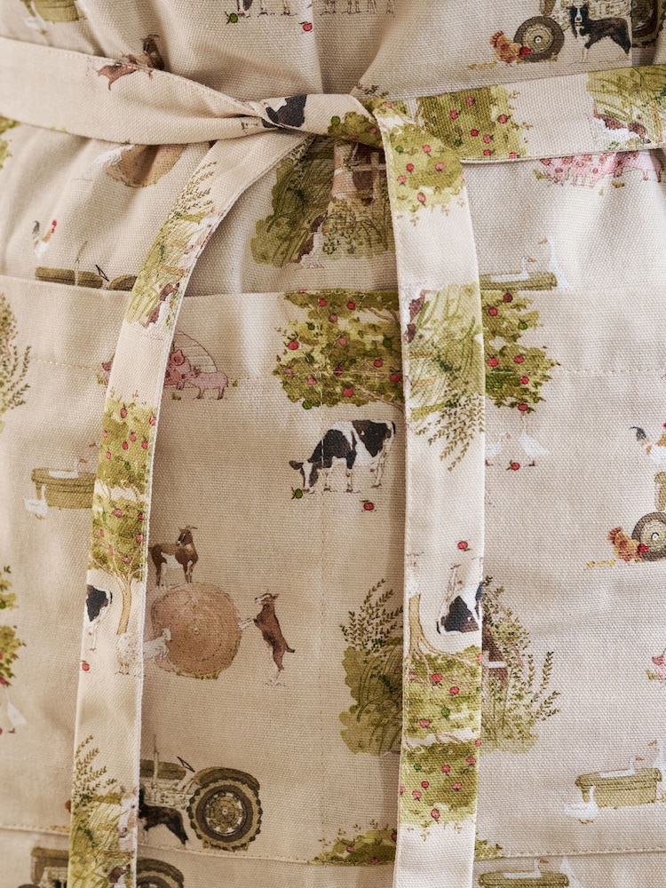 Sophie Allport Farm Friends Apron - صورة 2 من 3 Sophie Allport Farm Friends Apron - صورة 2 من 3