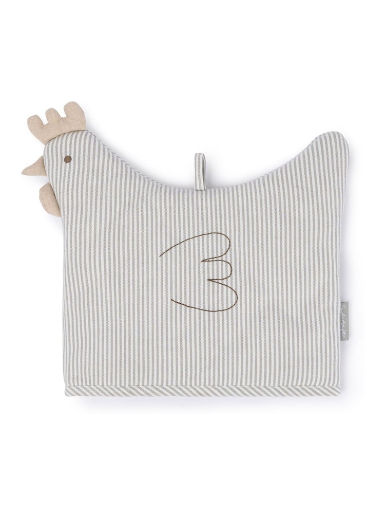 Sophie Allport White Chicken Stripe Tea Cosy - Image 3 of 3