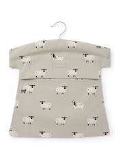Sophie Allport Grey Sheep Peg Bag - Image 1 of 1