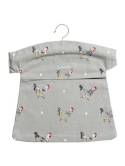 Sophie Allport Grey Chicken Peg Bag - Image 1 of 1
