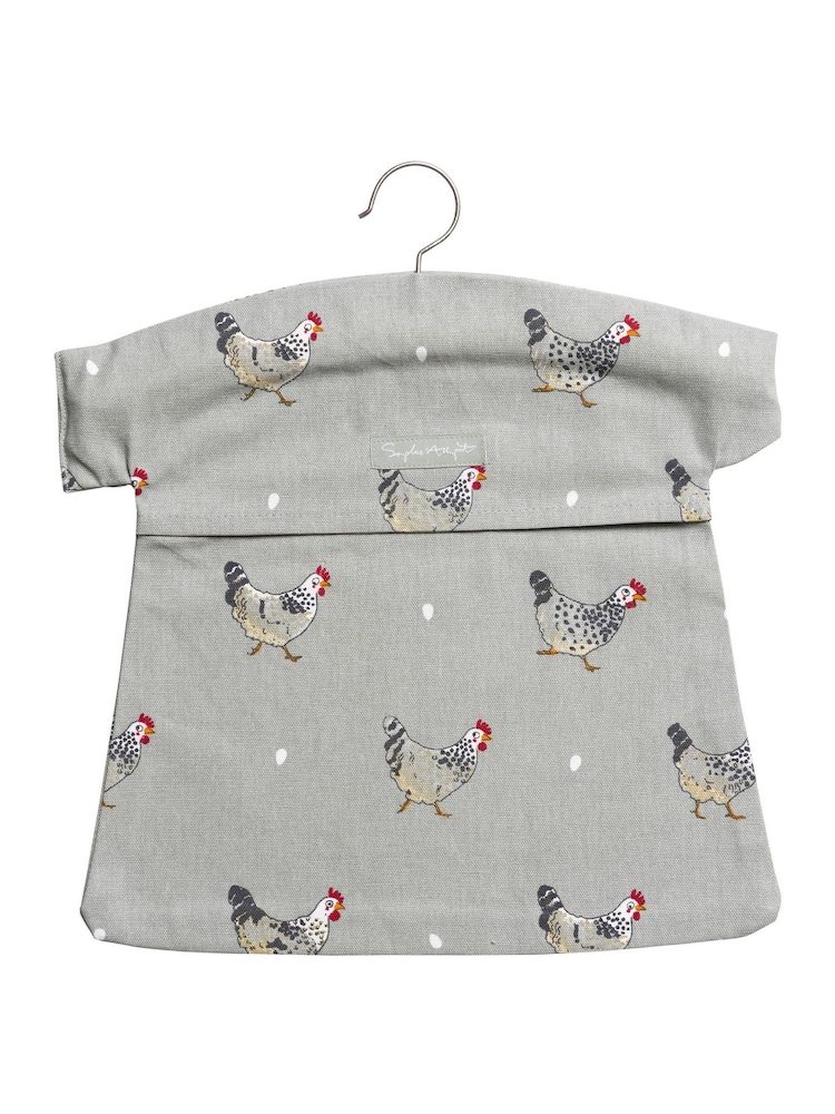 Sophie Allport Grey Chicken Peg Bag - Image 1 of 1