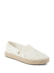 Toms Cream Alpargata Rope 2.0 Shoe - Image 1 of 2